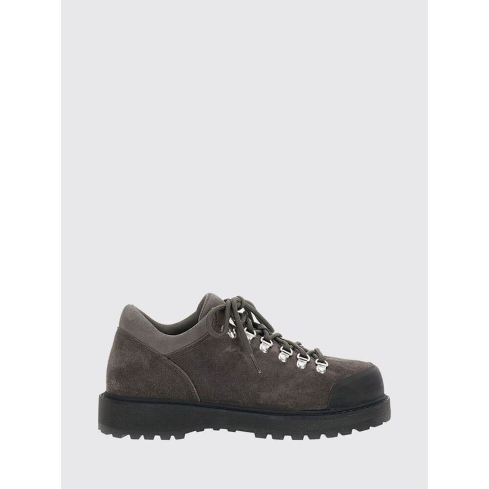 Diemme Men Diemme Cornaro Lace-Up Ankle Boots In Suede Leather With Lug Sole